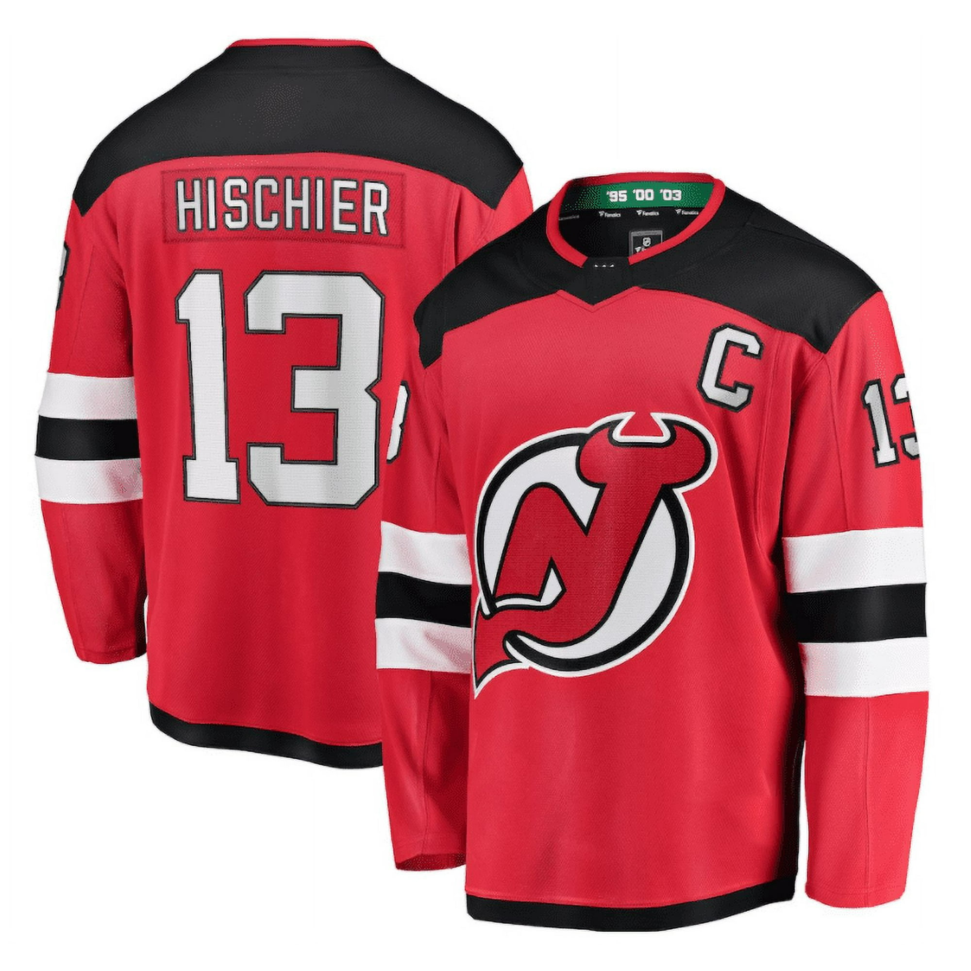 Men Women Hockey Jersey New Jersey Devils HUGHES 86# HISCHIER 13