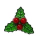 thumbnail image 2 of Broche navideño, joyería navideña, accesorio de moda para ropa, prendedor de cuello, prendedor de solapa para bufandas, suéteres, mochilas, vestidos Fruto rojo, 2 of 8