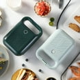 thumbnail image 4 of HIBIBUD 2026 New Mini Sandwich Maker,Waffle Makers Grills with Removable Non-Stick Plates,Makes Sandwiches,Paninis,Grilled Cheese,Desserts,Quick Results,Easy Clean Up,Green, 4 of 7