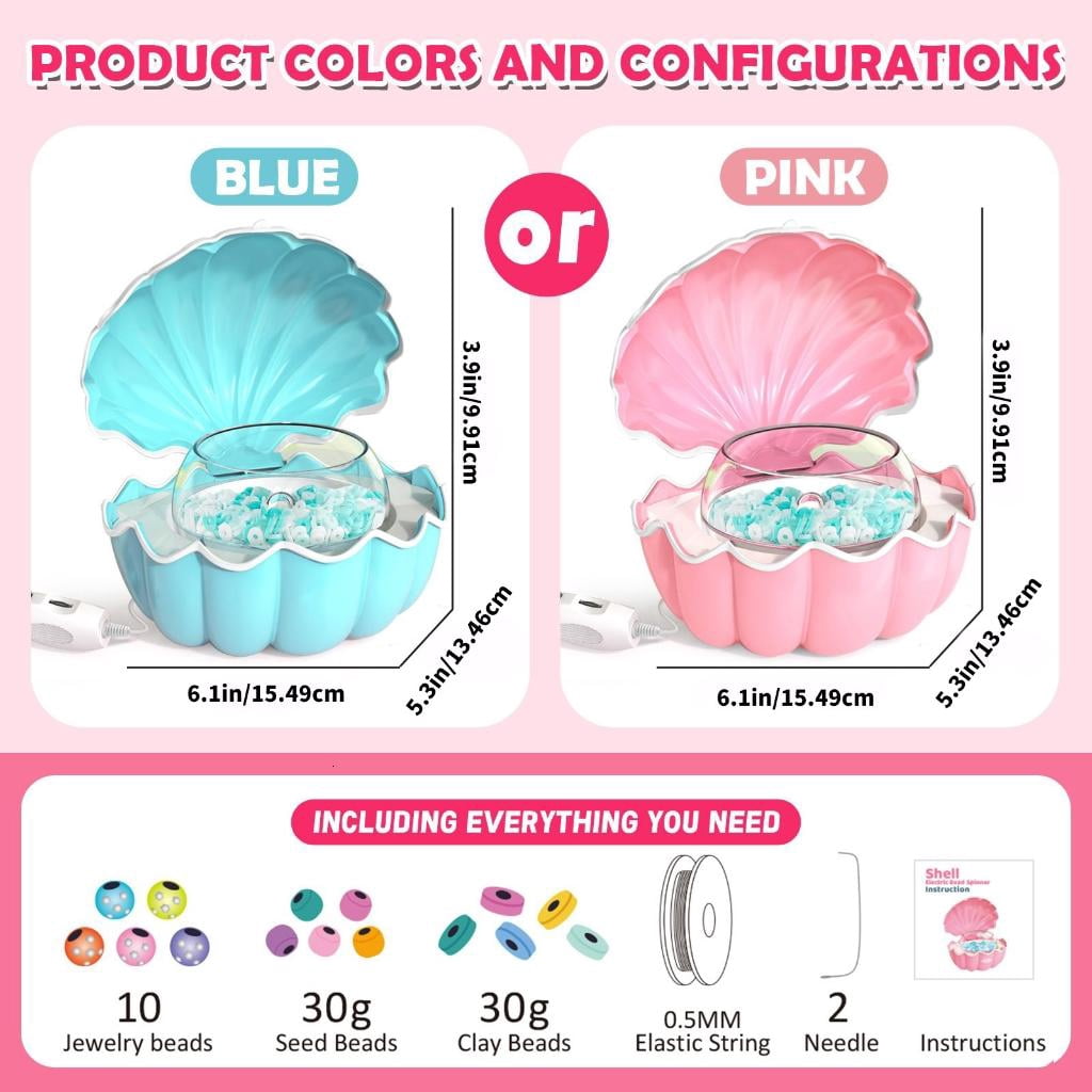 Osdhezcn Multi Purpose Beading Machine For Home Studio Craft Exhibits ABS PP Material
