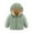 Green, variant on HAiming Toddler Baby Boys Girls Winter Coats Long Sleeve Hooded Fleece Lined Jacket Casual Thickened Warm Outwear