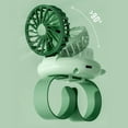 thumbnail image 3 of Kraoden Personal Mini Wrist Fan USB Rechargeable Watch Fan with Adjstable Wrist Strap Portable Speed Pocket Fan for Children Kids Indoor and Outdoor Office Traveling, 3 of 3