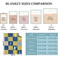 thumbnail image 6 of Yellow Volleyball Blanket, Volleyball Gift for Boys Men Girl Volleyball Throw Blanket Sport Ball Game 40"x50" for Kid Warm Cozy Soft Plush Lightweight Bedding Sofa and Living Room, 6 of 6