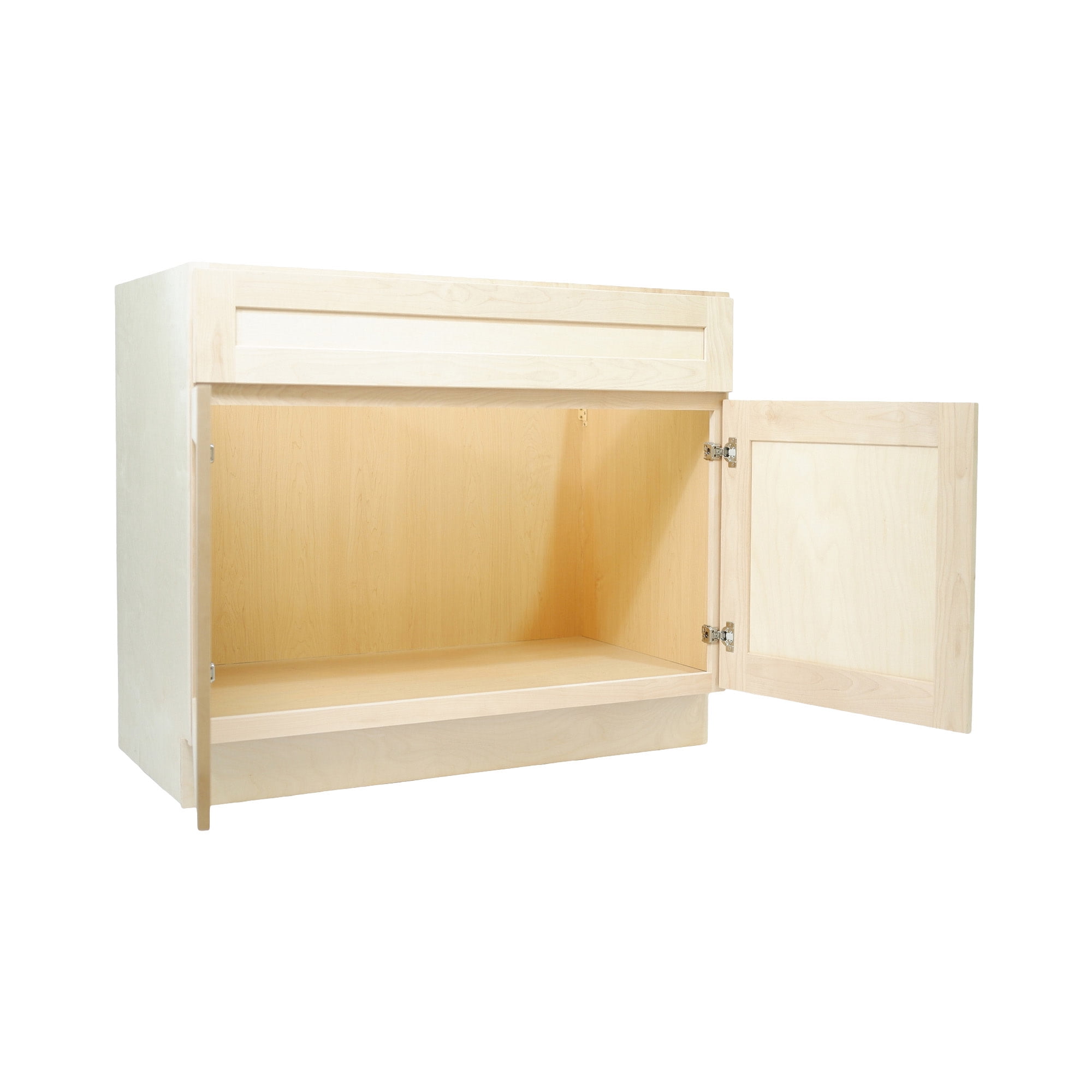 Design House Brookings Kitchen Sink Base Cabinet, Unfinished Birch, 42"