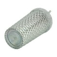 thumbnail image 4 of (4 pack) Your Zone 16 Ounce Plastic Textured Iridescent Tumbler, Green, 4 of 7