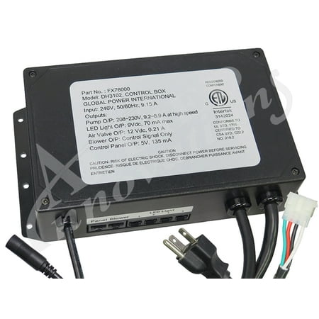 Control: Dh3102-240V-50/60Hz-15Amp