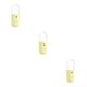 thumbnail image 5 of Rociador facial Toystoory Estuche transparente portátil Recargable Carga USB Difusor de vapor Humidificador Amarillo, 5 of 6