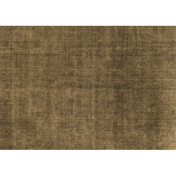 Ahgly Company Indoor Rectangle Abstract Brown Modern Area Rugs, 2' x 5'