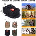 thumbnail image 5 of Bolsa de primeros auxilios Molle para mochila de chaleco de cinturón táctico, bolsa de bolsa médica pequeña táctica EMT solamente ShuxiuWang 1327533077255, 5 of 5