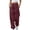Wine, variant on Woman Pants 2025 Women's Bottom Sweatpants No Drawstring Joggers Pants Workout High Waisted Yoga Pants With Pockets Casual Pants for Women