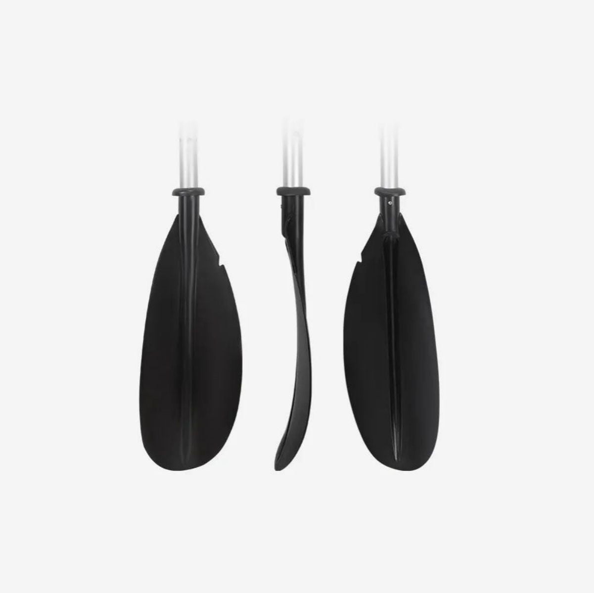 LUVCMFT 87inch Aluminum Kayak Canoe Paddle Double-Ended Detachable Canoe Paddle Boat Oars Green
