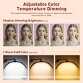 thumbnail image 3 of Extensiones de pestañas Half Moon Light HITTI 2025 LED Black, 3 of 9