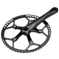 thumbnail image 3 of Juego de Manivela de Brazo de Bicicleta, Aleación de Aluminio de Alta Resistencia, Accesorio de Resaracia de Bicicletas de Bielas de Una Sola Velocidad Integrales Huecas, 3 of 7