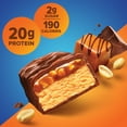 thumbnail image 5 of Pure Protein Bars, Chocolate Peanut Caramel, 20g Protein, Gluten Free, 1.76 Oz, 12 Count, 5 of 7