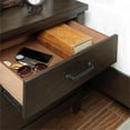 thumbnail image 3 of Bowery Hill Table de Nuit Transitionnelle en Bois à 3 Tiroirs, Noyer, 3 of 5