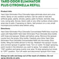 thumbnail image 6 of NaturVet Yard Odor Eliminator Plus Citronella Refill 64oz., 6 of 7