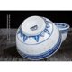 thumbnail image 4 of Bowls 8 inch vintage chinese blue and white porcelain rice bowls, 4 of 5