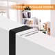 thumbnail image 2 of Percha de puerta de madera de pino duradera y de construcción sólida, organizador multiusos que ahorra espacio y es funcional y elegante para cocina y dormitorio (natural), 2 of 5