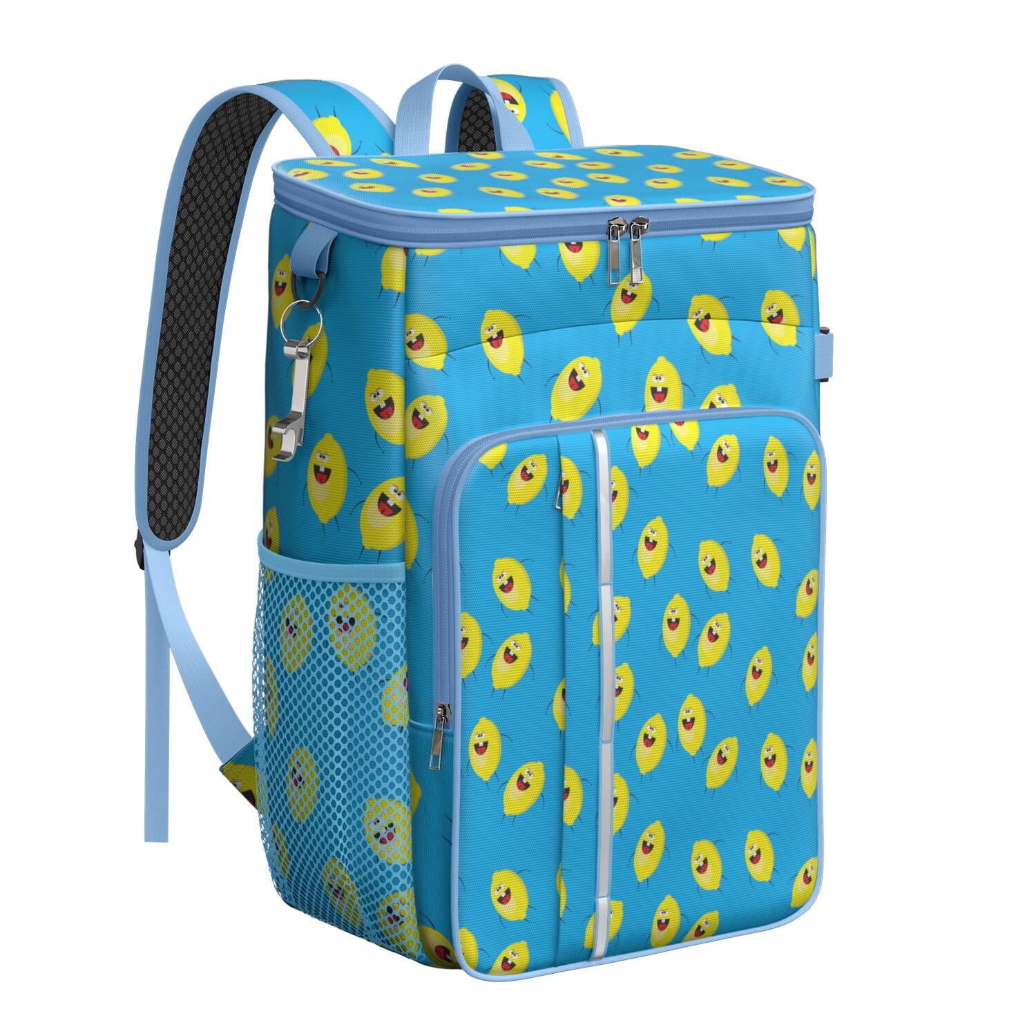 Summer Beach Cooler Backpack 20L Leak-Proof Insulated Lunch Bag