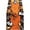 C, variant on Halloween Table Runner, Spooky Pumpkin Ghost Print, Skull Bat Spider Pattern, Festive Fabric Decor, Classic Kitchen Ornament, Perfect for Dining Table, Home Interior and Halloween Party Decoration, A