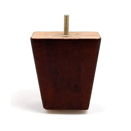 Leg Daddy 4 Dark Finish Square Tapered Pyramid Wooden Sofa Legs Leg Daddy 4 Dark Finish Square Tapered Pyramid Wooden Sofa Legs