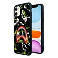 thumbnail image 3 of Case for iPhone 11,Green Bape Pattern TPU Bumper Anti-Slip Case, 3 of 5