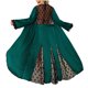 thumbnail image 5 of Batas de moda para mujer, cómodas, de color, con cinturón de malla, pijamas para mujer, camisón, ropa para el hogar, pijamas para mujer, 5 of 9