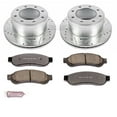 thumbnail image 3 of PowerStop Rear Z36 Truck & Tow Carbon-Fiber Ceramic Brake Pad and Drilled and Slotted Rotor Kit Fits: FORD Select Models K5578-36, 3 of 9