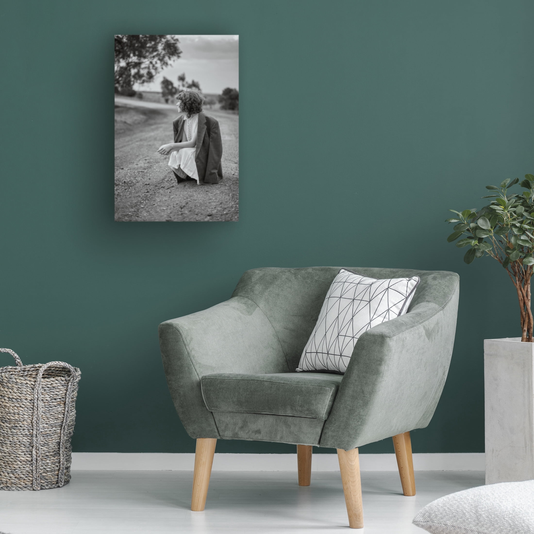 Trademark Fine Art Ana Paula Pereira The Road Canvas Wall Art