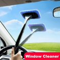 thumbnail image 2 of New Microfiber Auto Window Cleaner Windshield Fast Easy Shine Brush Handy Washable Cleaning Tool, 2 of 8