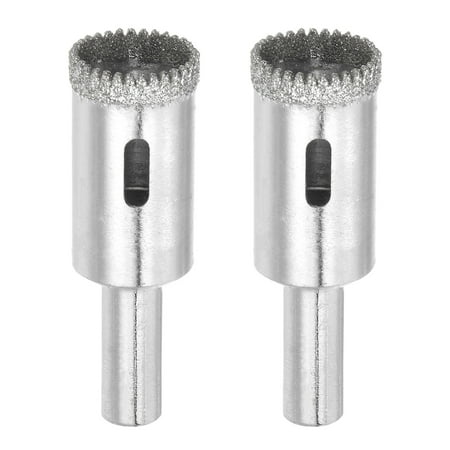 

Uxcell 16mm Serrated Hollow Core Diamond Drill Bits Hole Saw for Glass Ceramic Tile Stone 2 Pack