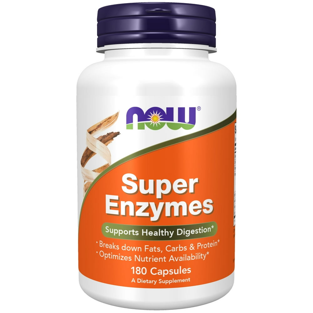 NOW Supplements, Super Enzymes, Formulated with Bromelain, Ox Bile