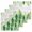 Green, variant on Spring Leaves Kitchen Dish Towels for Drying Dishes Set of 2, Pastoral Garden Botanical Brown Wooden Waffle Weave Microfiber Hand Tea Bathroom Towels Quick Dry & Absorbent Towel 15.7x23.6
