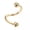 gold, variant on CA Nose Ring Eyebrow Lip Studs Earrings Stainless Steel Body Piercing Rings Hoop-black-spherical