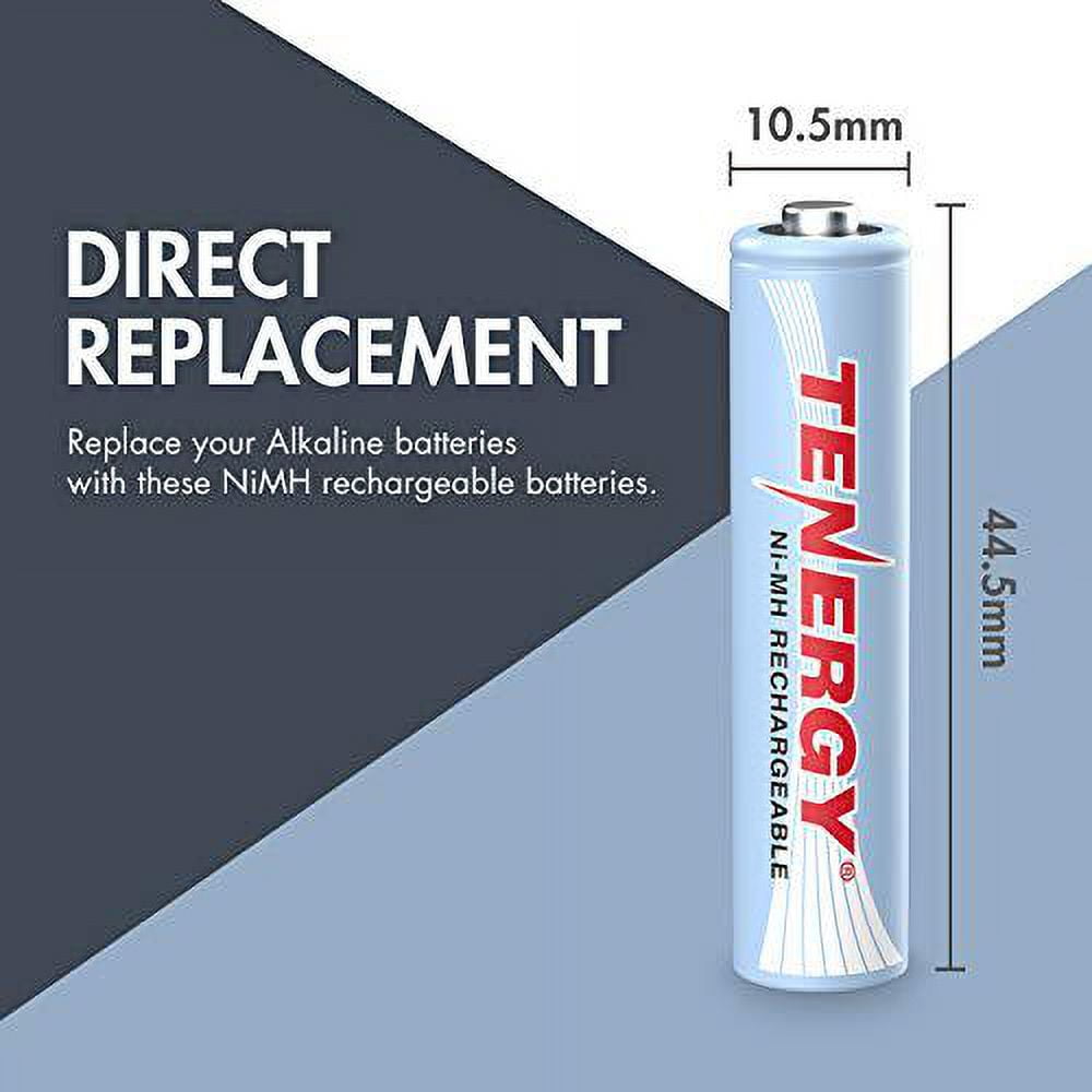 Tenergy TN145 8-Bay Charger And 8 Pack AAA NiMH Rechargeable Batteries