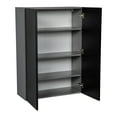 thumbnail image 3 of 30" x 42" Wall Cabinet-Double Door-with Black Matte door, 3 of 5
