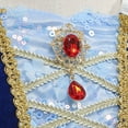 thumbnail image 6 of Girls Snow White Princess Costume Carnival Halloween Christmas Birthday Party Dress, 6 of 7