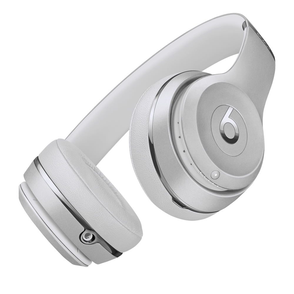 Premium Restored Beats Solo3 Wireless On-Ear Headphones - Silver (Latest Model)(Refurbished)