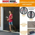 thumbnail image 3 of Magic Mesh Garage Hands-Free Screen Door, 3 of 6