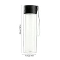 thumbnail image 4 of Sentmoon Sports Water Bottle Bottle Large-Capacity Outdoor Sports Water Bottle Frosted Plastic Tea Cup Portable Plastic Cup with Handle Promotional Gift Cup, 4 of 7