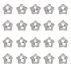 thumbnail image 1 of 100 botones creativos para coser ropa de muñecas, botones de moda, sujetadores DIY, 1 of 7