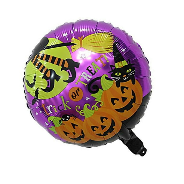 Wosthever Globo de Halloween para niños, decoración portátil a prueba de fugas para interiores y exteriores, decoración de globos para el hogar y la Kits de decoración para fiestas Wosthever HA069265-00B