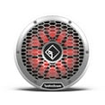 thumbnail image 3 of Rockford M2D4-10S-G2 10" Color Optix Sealed marine sub DVC (4Ω) White & Stainless grilles with M2-500X1 Mono Element Ready Amplifier, 3 of 6