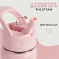 thumbnail image 2 of Botella de agua Fijinhom para niños 350 mL de acero inoxidable rosa, 2 of 8