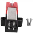 thumbnail image 3 of For Turntable Stylus Dynamic Magnetic Turntable Needles Record Player Reader Vinyl LP Gramophone Replacement Accessories,1 x turntable stylus,Black & Red & Silver, 3 of 8