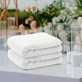 thumbnail image 5 of 6 Pcs Flannel Fleece Throw Blanket Bulk 50 x 60 Inch Soft Fleece Blanket Warm Throw Blanket Coral Blankets for Couch Sofa Home Wedding Gifts Season (Cream White), 5 of 13