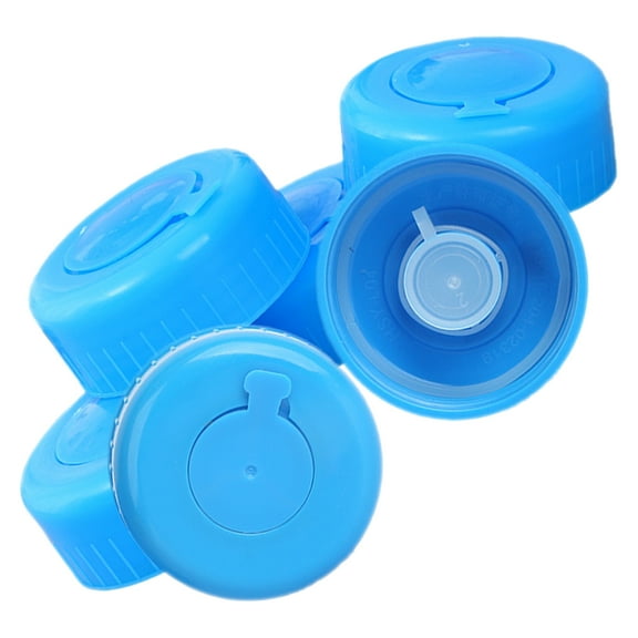 Pretyzoom Water Jug Caps Blue Plastic 6Set