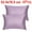 Mauve, variant on Unique Bargains Set of 4 Silky Satin Pillowcases Pillow Cover Cream Travel