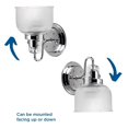 thumbnail image 5 of Progress Lighting P2989-15 Soporte de baño MED de 1-100 W, paquete de 1, cromo pulido, 5 of 5