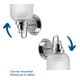 thumbnail image 5 of Progress Lighting P2989-15 Soporte de baño MED de 1-100 W, paquete de 1, cromo pulido, 5 of 5